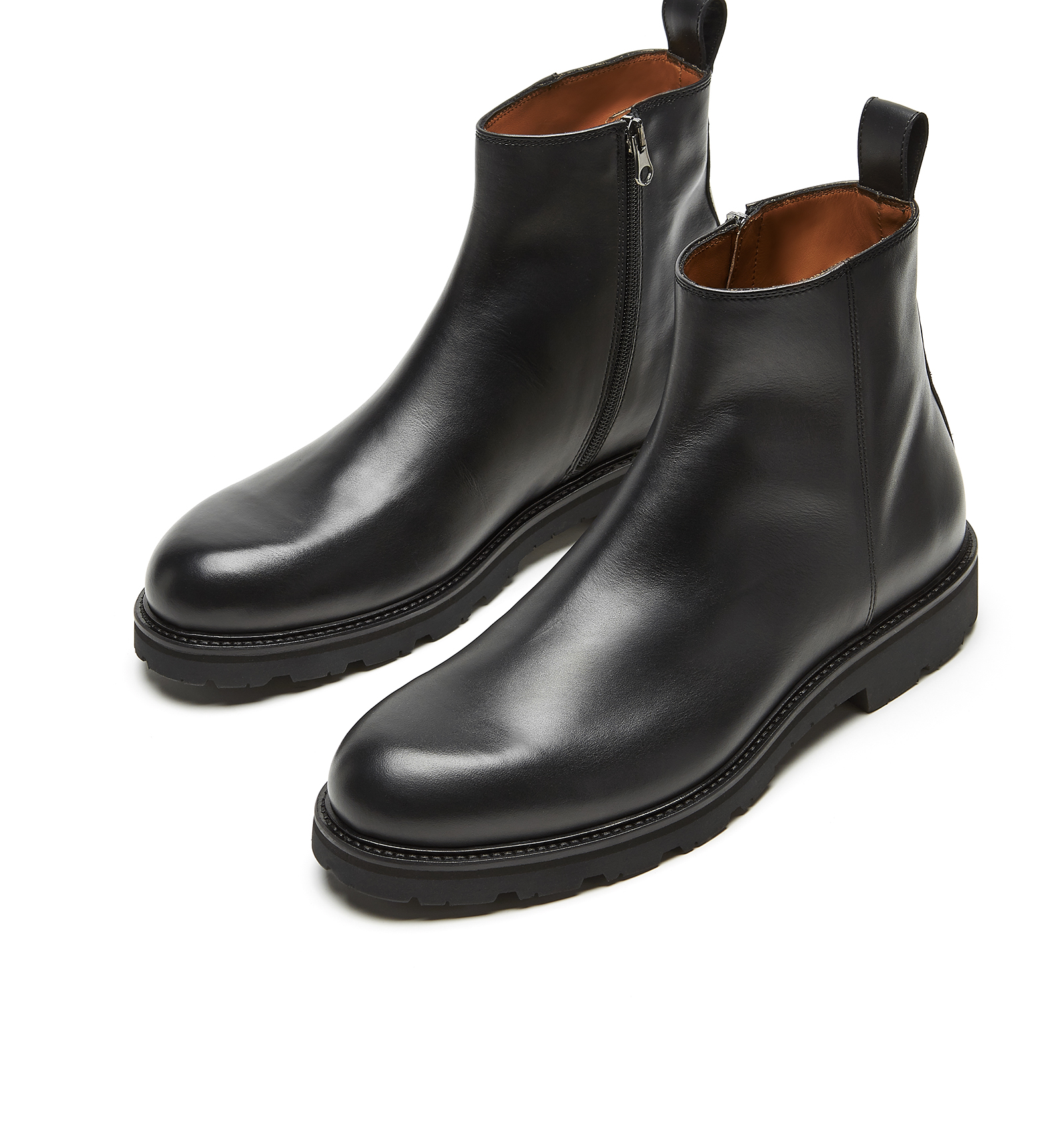 Shop La Canadienne Ludo Mens Leather Boot In Black