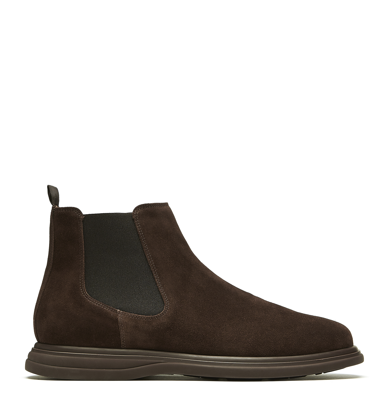 Shop La Canadienne Luther Mens Suede Boot In Brunette