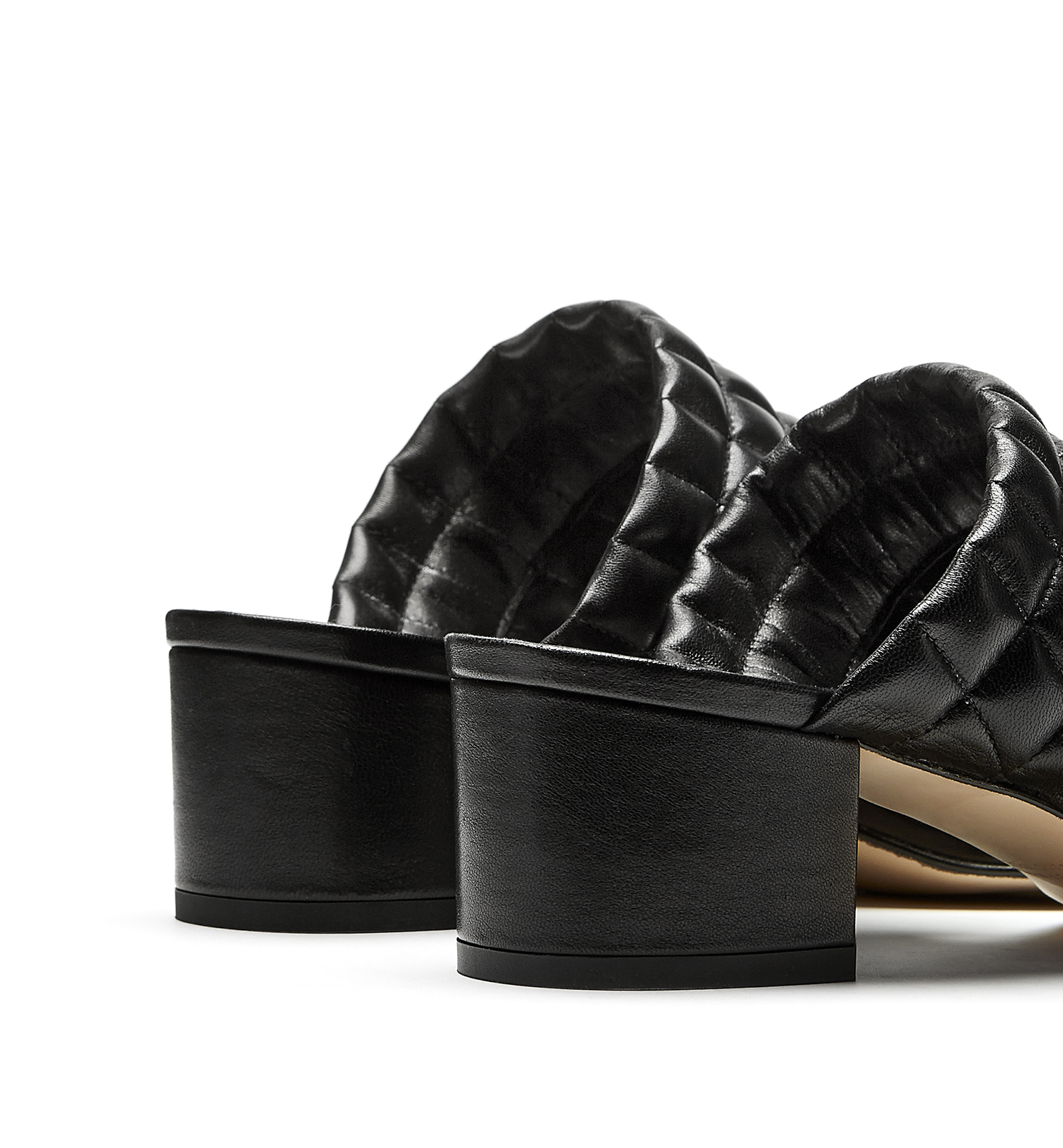 Shop La Canadienne Rossy Leather Sandal In Black