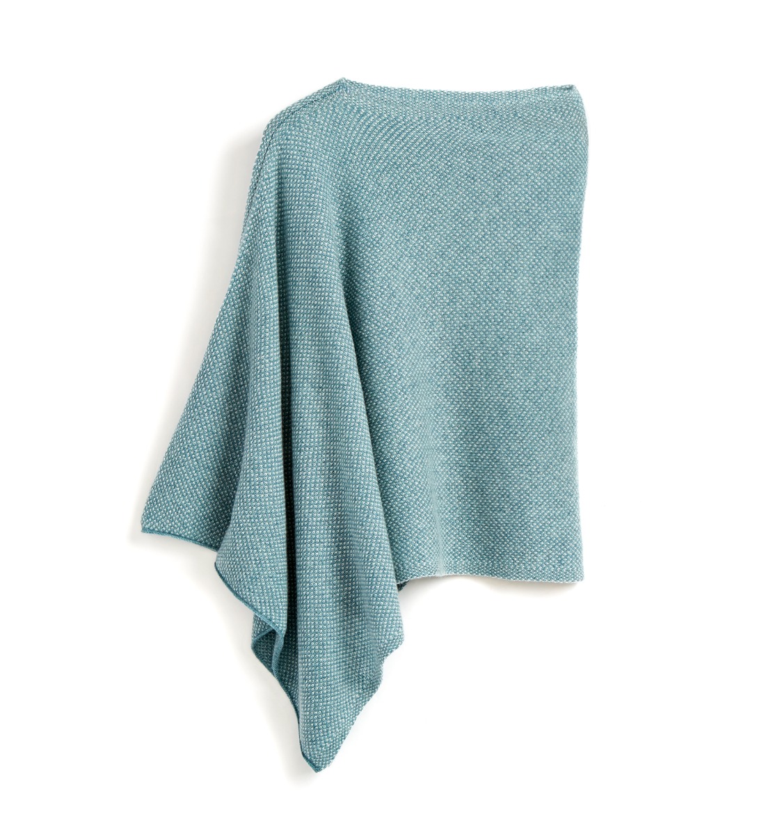 La Canadienne West Cashmere Scarf In Blue